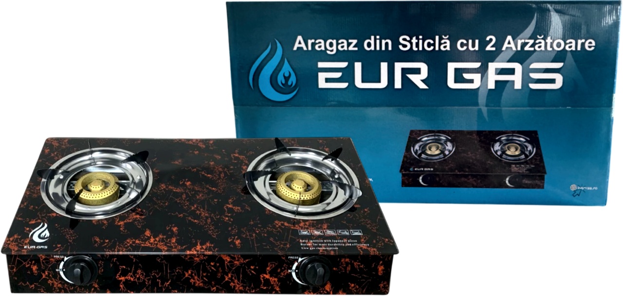 Aragaz Exterior EurGas Sticla 2 Q