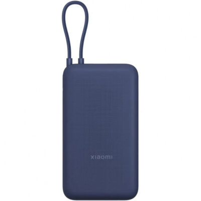 Baterie Externa Xiaomi, 20000mAh, 33W, QC + PD, 1 x USB-A – 2 x USB-C, Albastra BHR8975GL