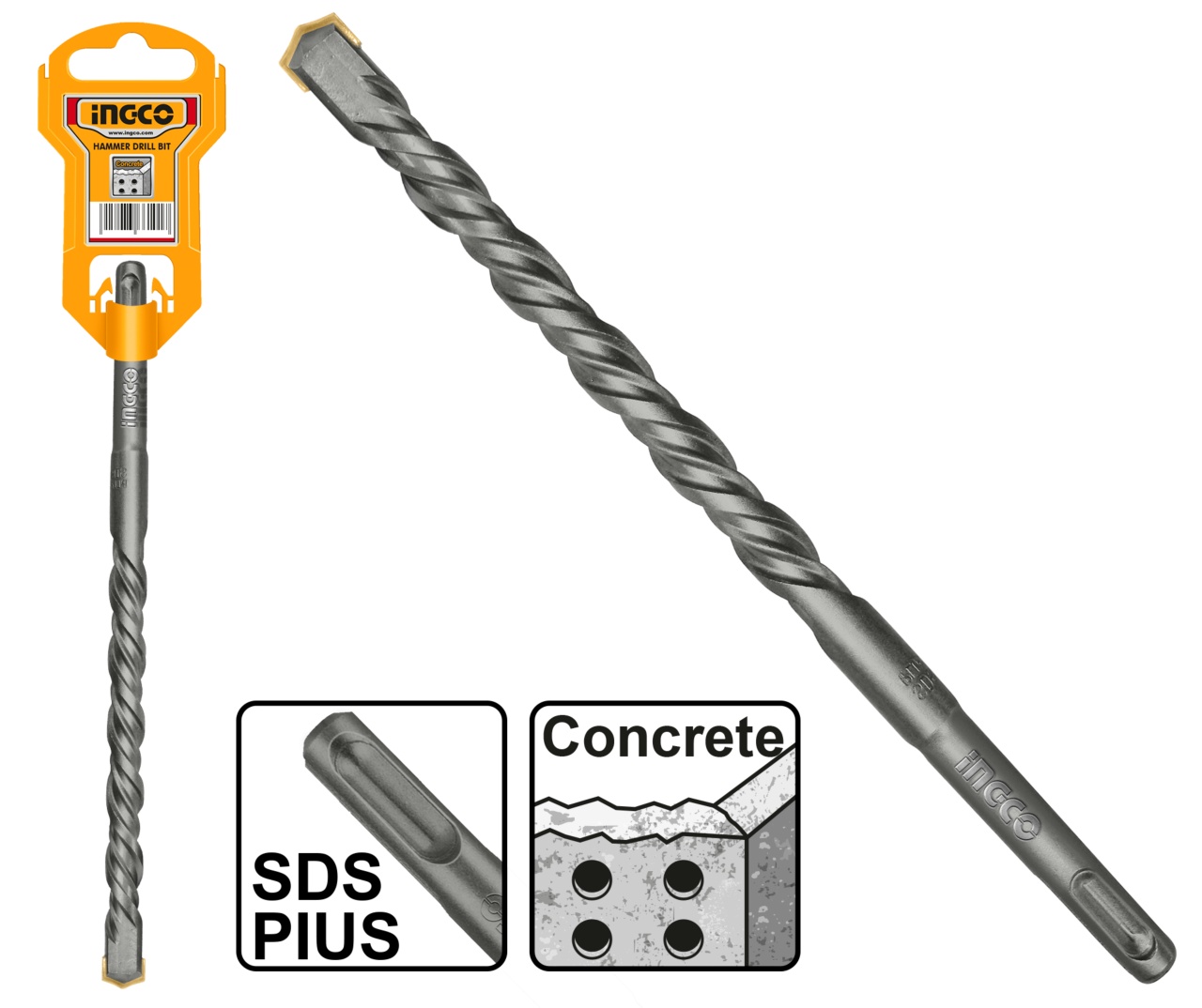 Burghiu Beton SDS 12x160mm INGCO DBH1211201