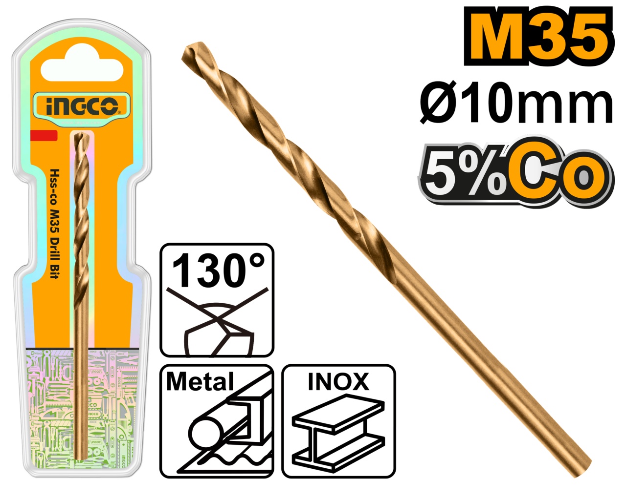 Burghiu Metal Cobalt 10mm