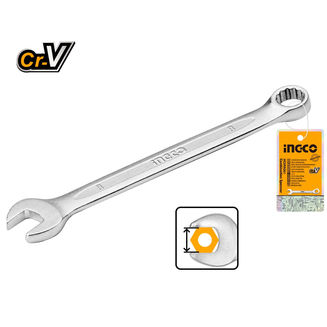 Cheie Combinata 10mm INGCO HCSPA101