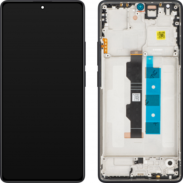 Display cu Touchscreen Xiaomi Poco M6 Pro 4G, Negru, Service Pack 5600030N6P00