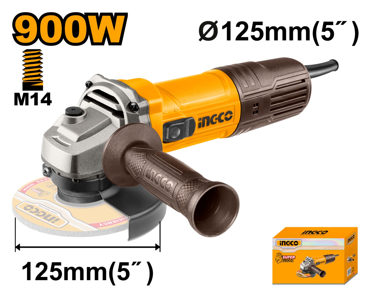 Flex Unghiular 900W 125mm