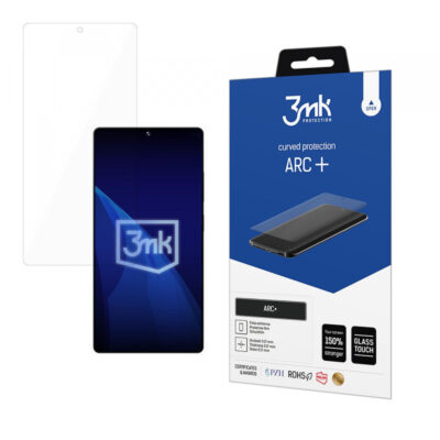 Folie de protectie Ecran 3MK ARC+ pentru Samsung Galaxy S25 Ultra S938, Plastic
