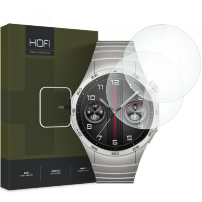 Folie Protectie HOFI PRO+ pentru Huawei Watch GT 4 46mm, Set 2 bucati, Sticla Securizata