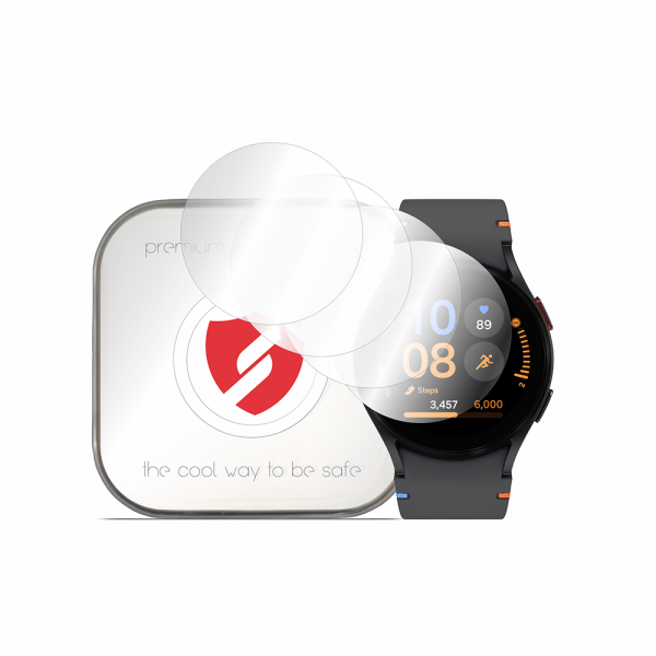 Folie Protectie Smart Protection Premium Classic pentru Samsung Galaxy Watch FE, Set 4 bucati, Plastic
