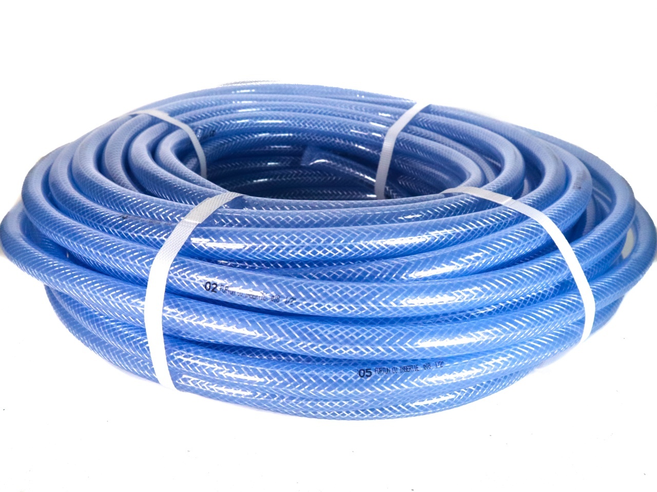 Furtun Transparent cu Insertie 1/2 100m