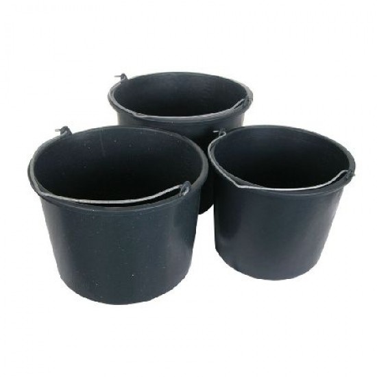 Galeata Plastic Neagra 16L