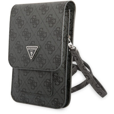 Geanta Universala pentru Telefon, Guess, 4G Triangle Logo, Neagra