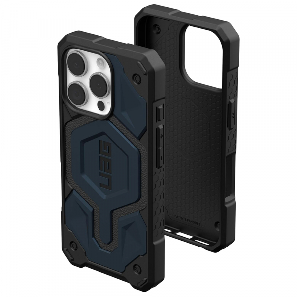 Husa MagSafe pentru Apple iPhone 16 Pro, Urban Armor Gear, Monarch Pro, Bleumarin