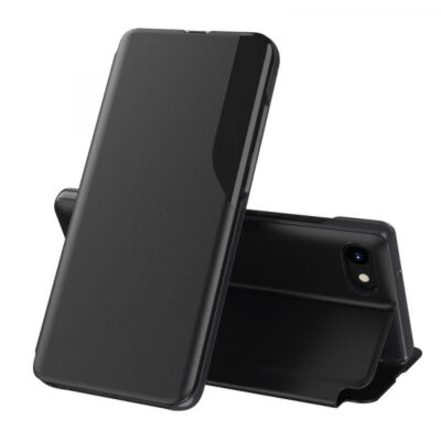 Husa pentru Apple iPhone SE (2022) / SE (2020) / 8 / 7, Techsuit, eFold, Neagra