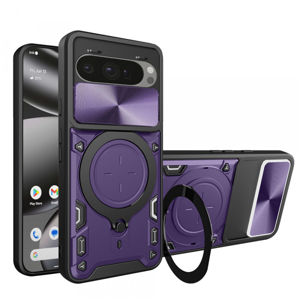 Husa pentru Google Pixel 10 Pro XL, Techsuit, CamGuard Pro, Mov