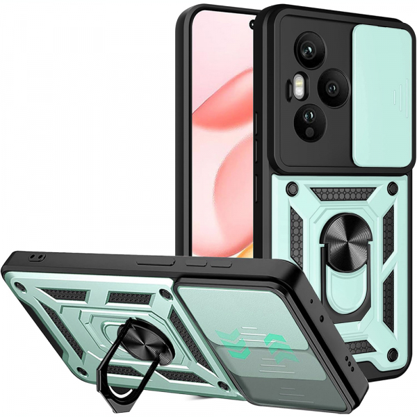 Husa pentru Honor 400 Pro, Techsuit, CamShield, Verde