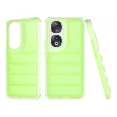 Husa pentru Honor 90, Techsuit, Wave Shield, Verde
