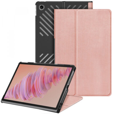 Husa pentru Lenovo Tab Plus 11.5inch, Techsuit, FoldPro, Roz