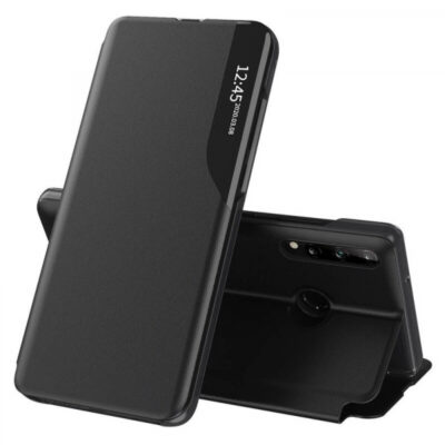 Husa pentru Samsung Galaxy A20s A207, Techsuit, eFold, Neagra