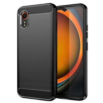 Husa pentru Samsung Galaxy Xcover7 G556, Techsuit, Carbon, Neagra