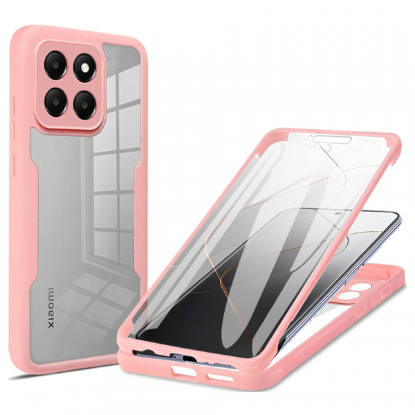 Husa pentru Xiaomi 14T Pro, Techsuit, ColorVerse 360, Roz