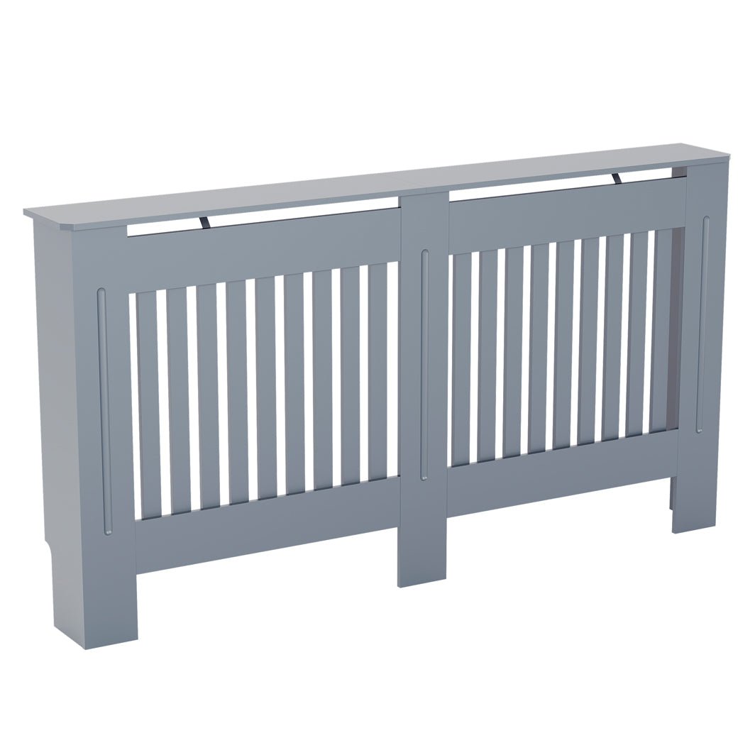Masca pentru Calorifer ECO-XL 152 cm, MDF Vopsit de 21 mm Lame Verticale, Gri antracit – Default Title