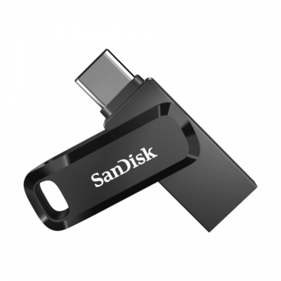 Memorie Externa USB-A 3.2 / USB-C SanDisk Ultra Dual Go, 128Gb SDDDC3-128G-G46