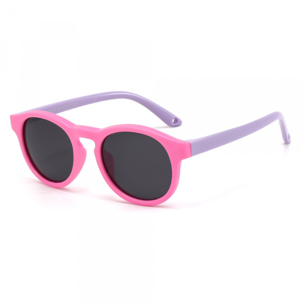 Ochelari De Soare Bebelusi Techsuit 8308-C42, Polarizati, Roz Mov