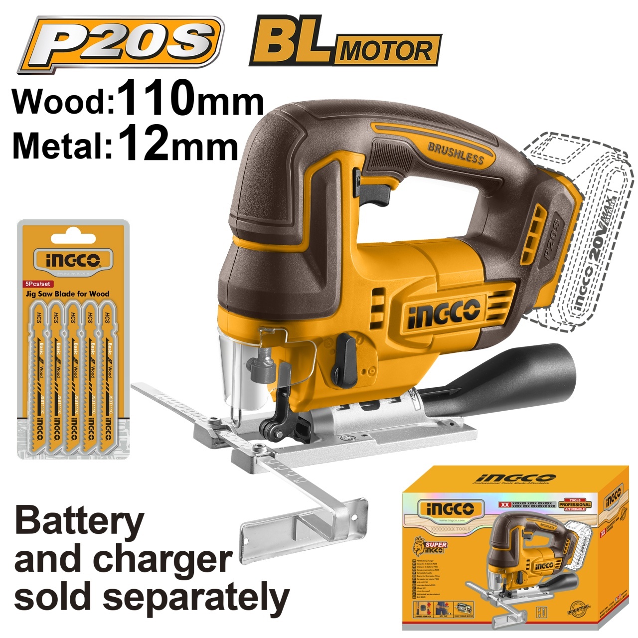 Pendular 20V BL