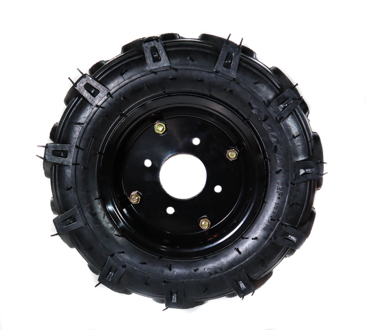 Roata Agricola 400-8 Neagra cu Gaura Osie