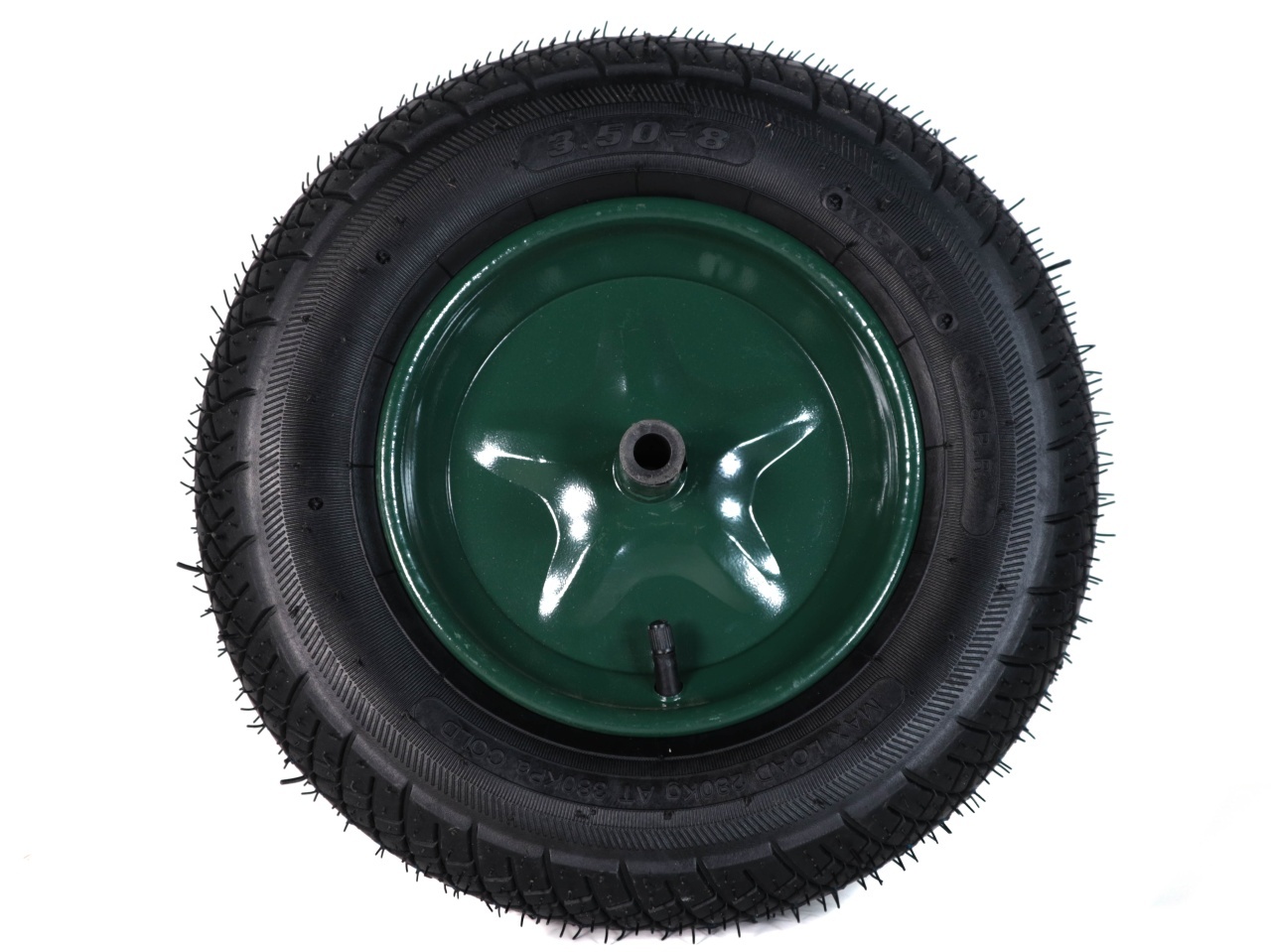 Roata Roaba 350-8 cu Bucsa Plastic cu 8 Pliuri