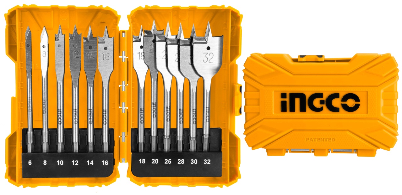 Set Burghie Fluture 12buc INGCO AKDL1201