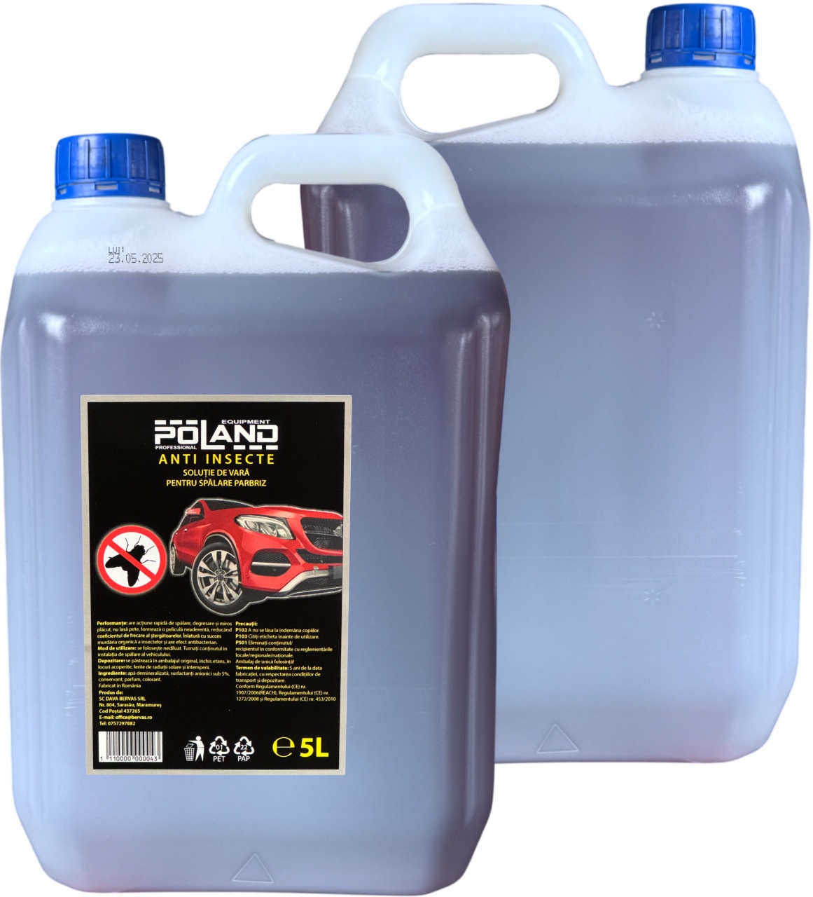 Solutie Parbriz Vara Anti-Insecte Poland 5L