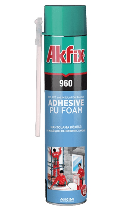 Spuma Adeziv Pai Akfix 960 pt Izolare 750 ml