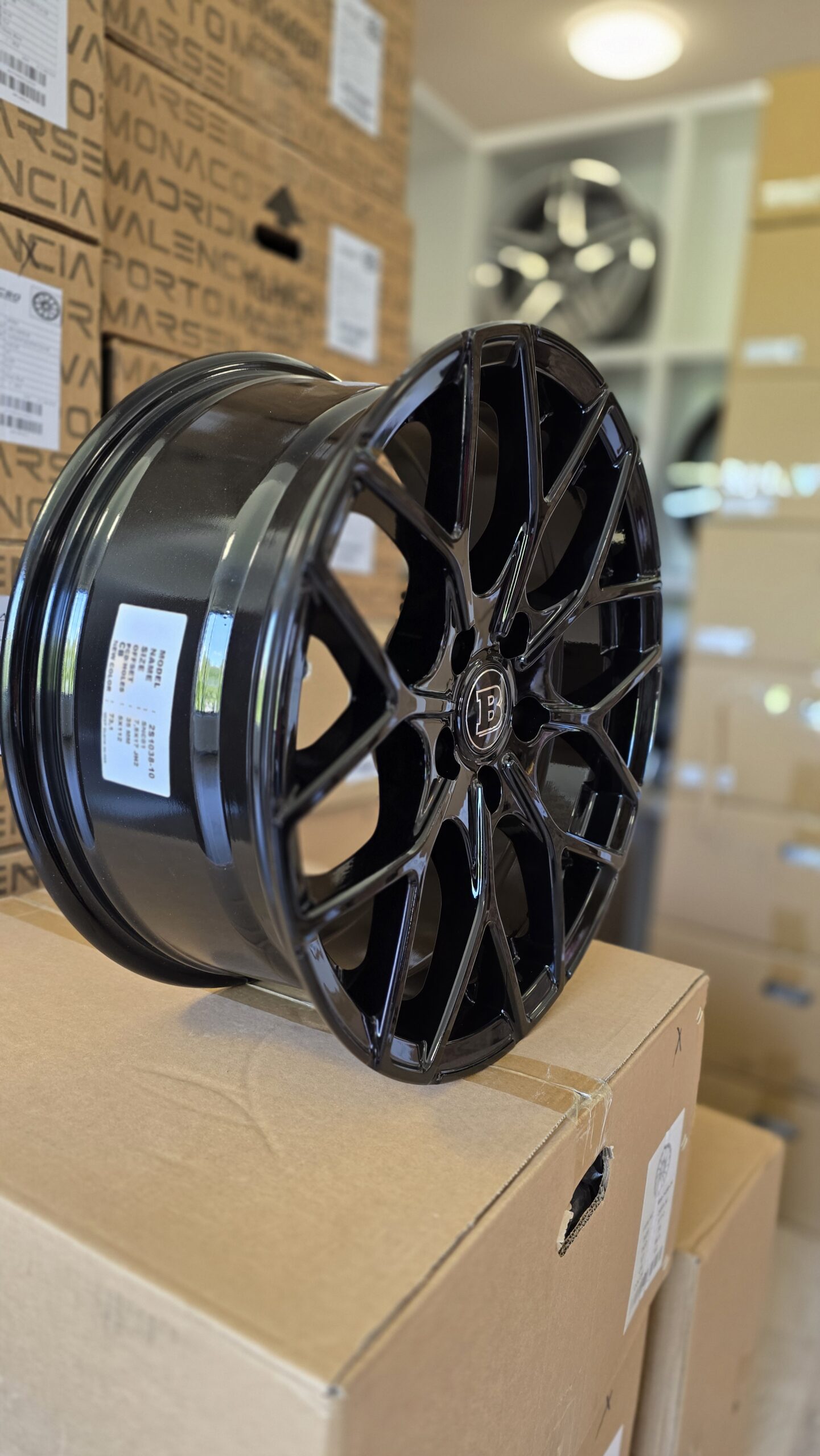 Jante Noi stil brabus R17 pentru Mercedes C A CLA GLA B V VITO E GLB